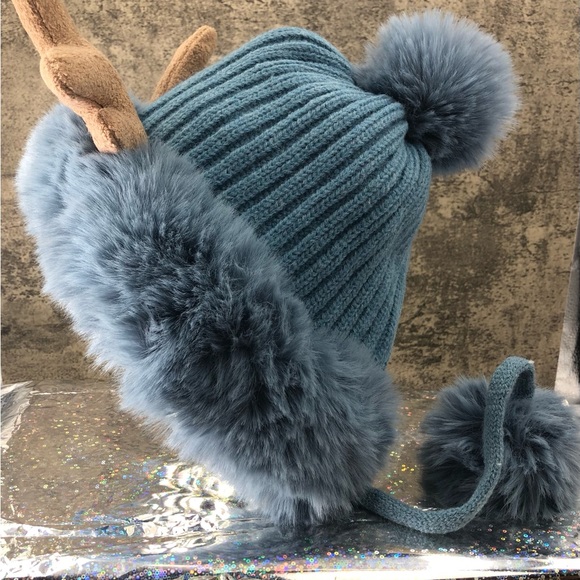COPY - Unique Antler Plush Reindeer Hats New✨ - Picture 10 of 16